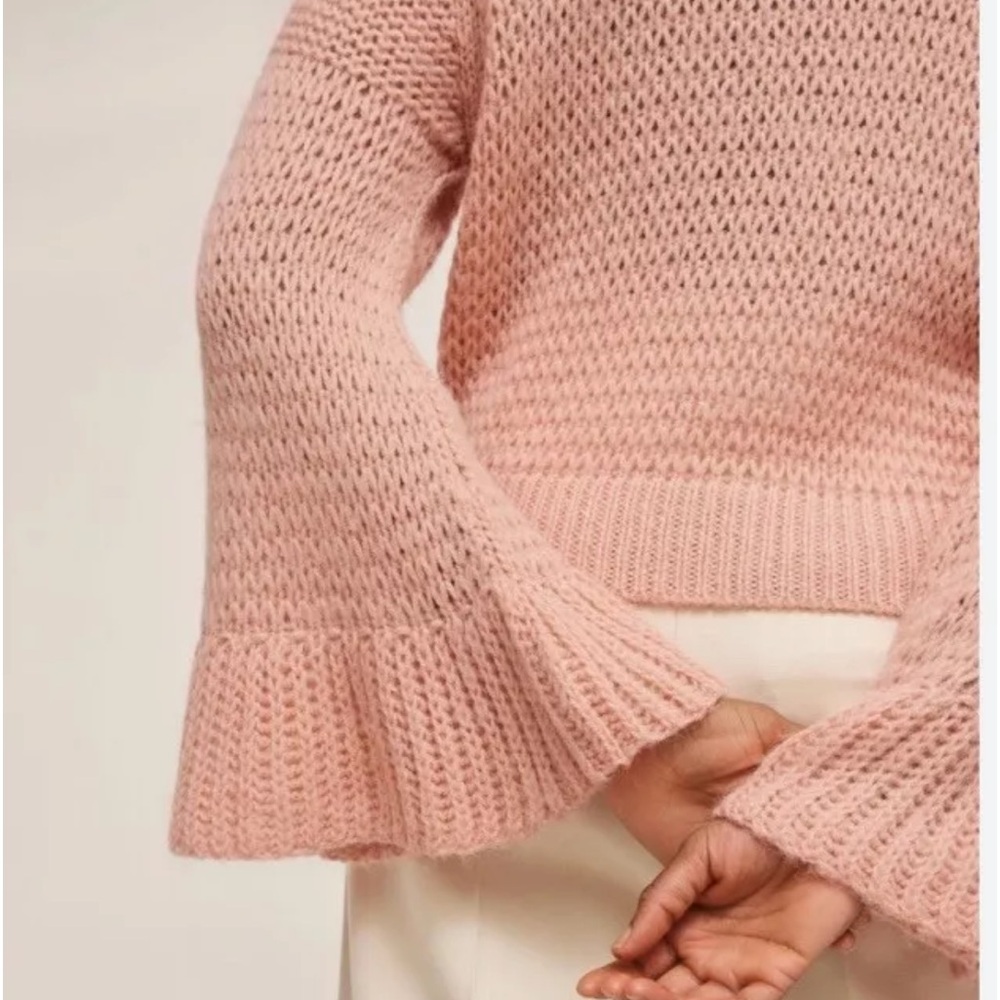Chloe 50% Alpaca,45% Acrylic,15% Wool Sweater, Sz M, New,actual Color: pct # 1-3 - Picture 3 of 9